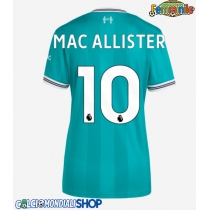 Maglie da calcio Liverpool Alexis Mac Allister #10 Terza Maglia Femminile 2025-26 Manica Corta